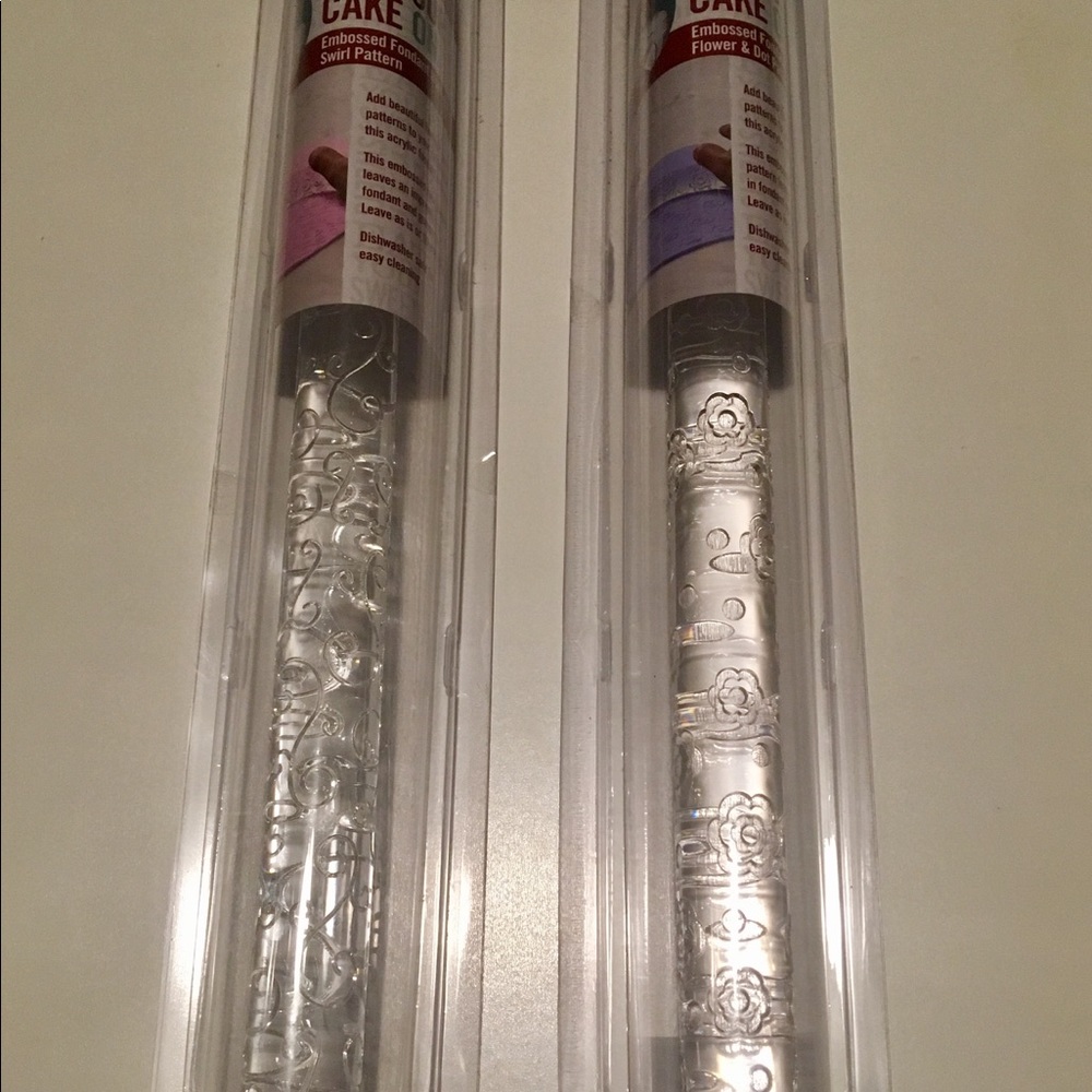 Embossed Fondant Rolling Pin by Cake Boss… - Picture 2 of 7